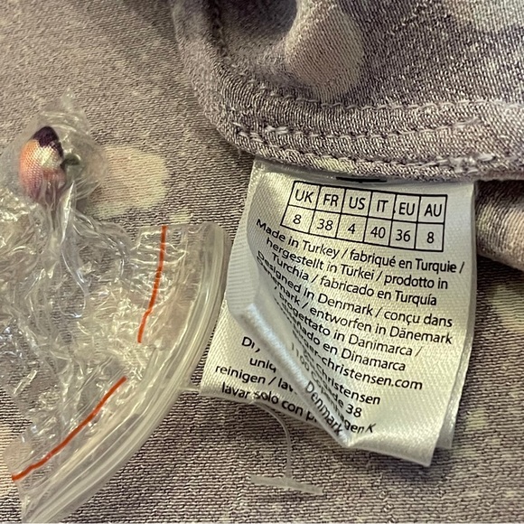 Rotate Birger Christensen Pansy Print Clair Dress 36 4 NWT - Picture 9 of 11